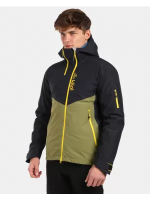Jachetă hardshell pentru bărbați KILPI METRIX-M WM0136KI VERDE