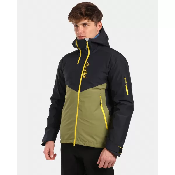  Jachetă hardshell pentru bărbați KILPI METRIX-M WM0136KI VERDE 