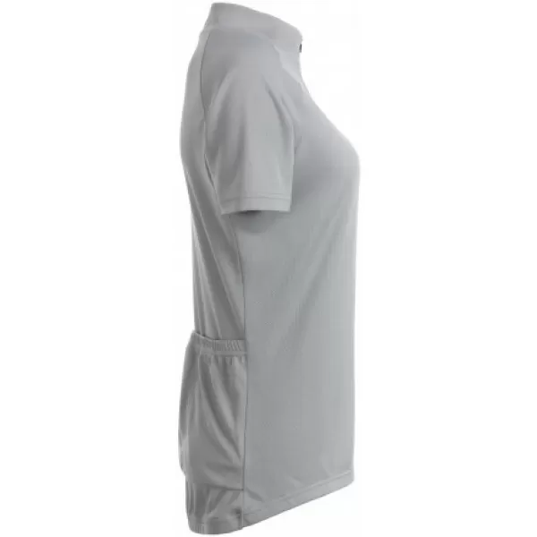  Tricou de ciclism pentru femei ALTISPORT NoPrint NP/ALW115NJ ARGINT 