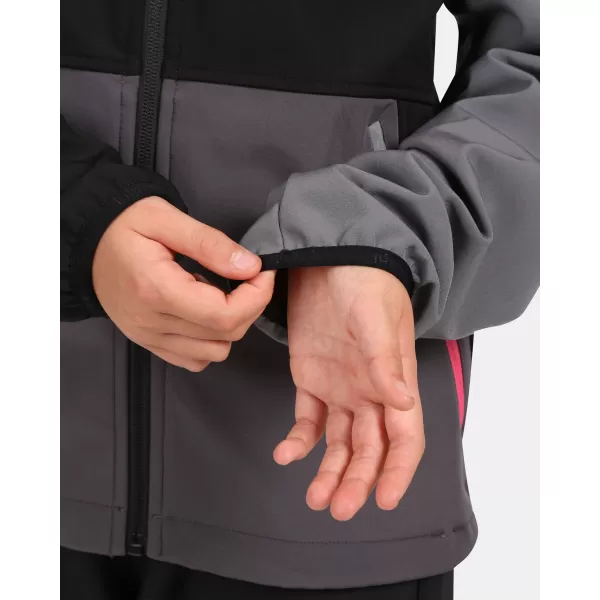  Jachetă softshell pentru fetiță KILPI RAVIA-J WJ0113KI NEGRU 