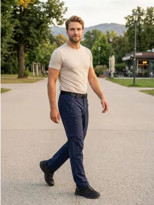 Pantaloni/short pentru bărbați ALTISPORT NoPrint NP/ALM2021NJ OBICEIURI