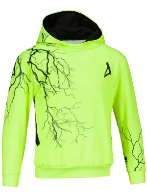 Hanorac funcțional premium pentru copii ALTISPORT VOJ/ALK004MI01 GALBEN NEON
