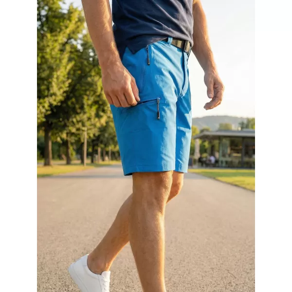  Pantaloni scurți pentru bărbați ALTISPORT NoPrint NP/ALM4021NJ ALBASTRU STRĂLUCITOR 