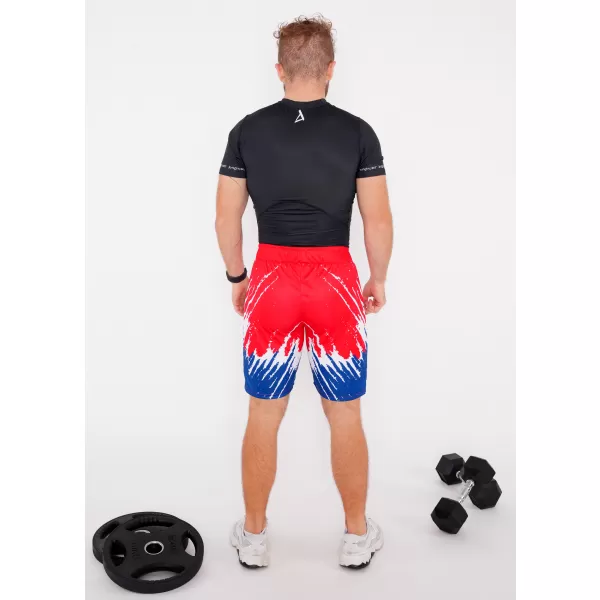  Pantaloni scurți funcționali premium pentru bărbați, fără buzunare ALTISPORT VOJ/ALM036KRA02 LEU 