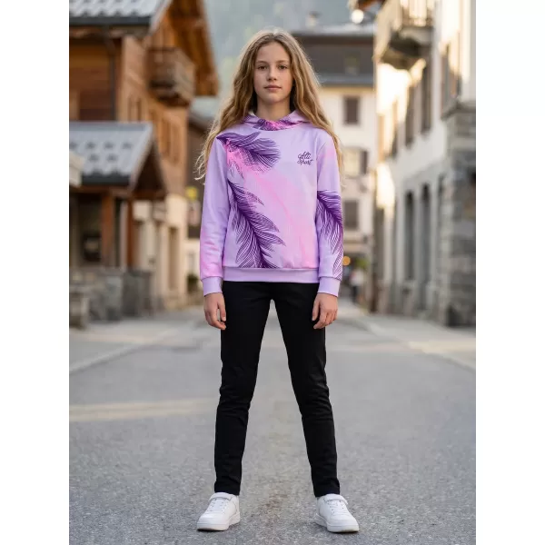  Dětská funkční mikina premium ALTISPORT VOJ/ALK001MI01 LILA 