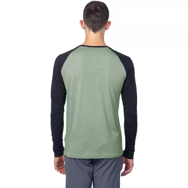  Tricou pentru bărbați cu mâneci lungi HANNAH TAREGAN L/S TAMPON ANTRACIT/CRIN 