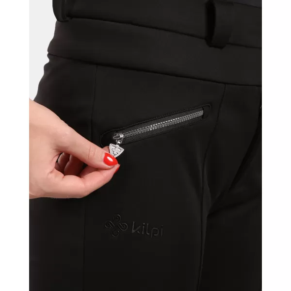  Pantaloni de schi softshell pentru femei KILPI MAURA-W WL0405KI NEGRU 