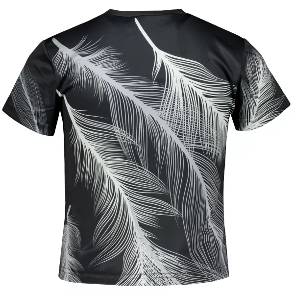  Tricou funcțional premium pentru copii ALTISPORT VOJ/ALK001TR01 NEGRU/GRI 
