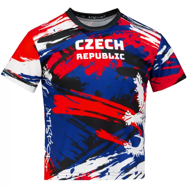  Tricou funcțional premium pentru copii ALTISPORT VOJ/ALK036TR01 ROŞU 