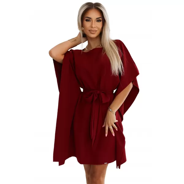  Rochie NUMOCO SOFIA 287-34 BURGUNDIA 