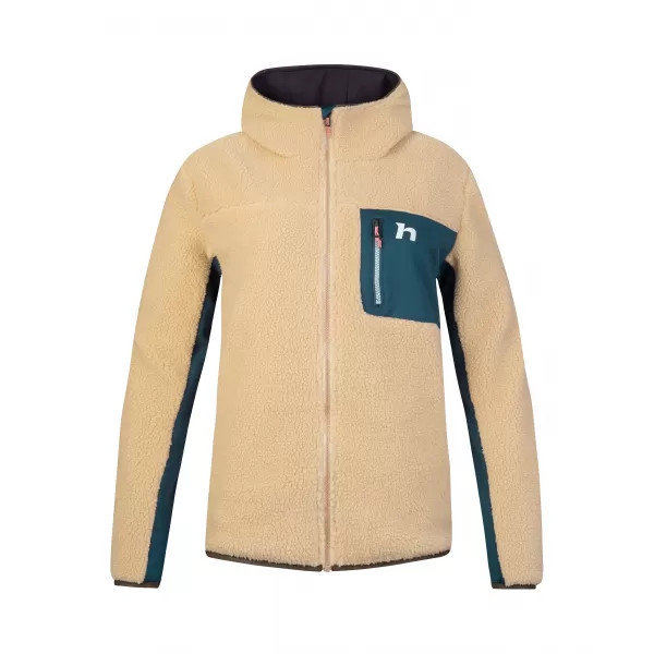  Hanorac de dama HANNAH KOALA HOODY BEJ/MARE STRATIFICATĂ 