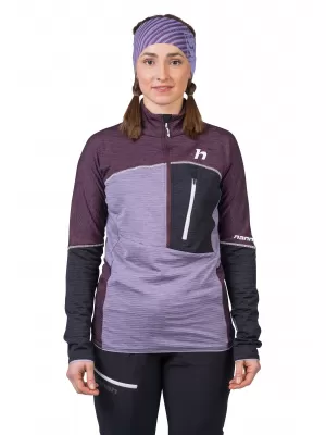 Hanorac de dama HANNAH MEDA HZ PRUNE VIOLET/LAVANDA GRI MEL