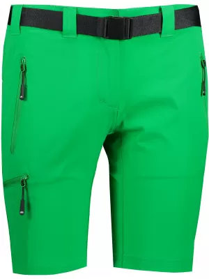 Pantaloni scurți de damă ALTISPORT NoPrint NP/ALW3021NJ VERDE FERIGA