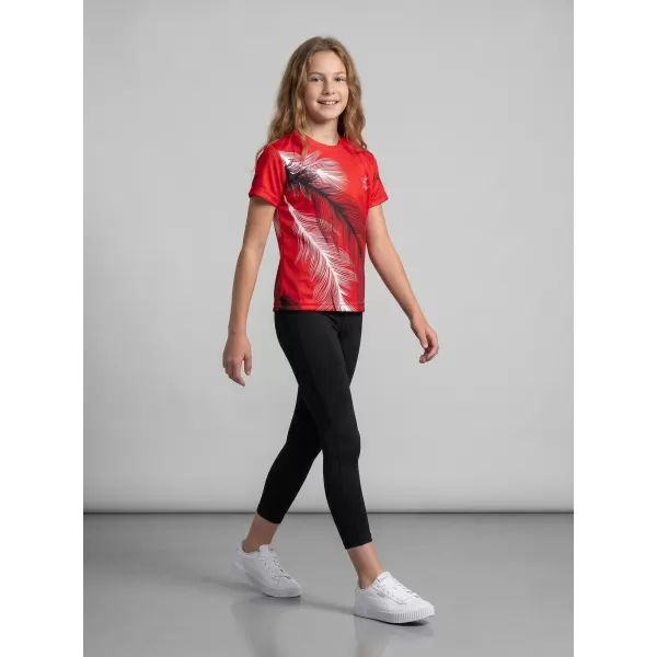  Tricou funcțional premium pentru copii ALTISPORT VOJ/ALK001TR01 ROŞU 