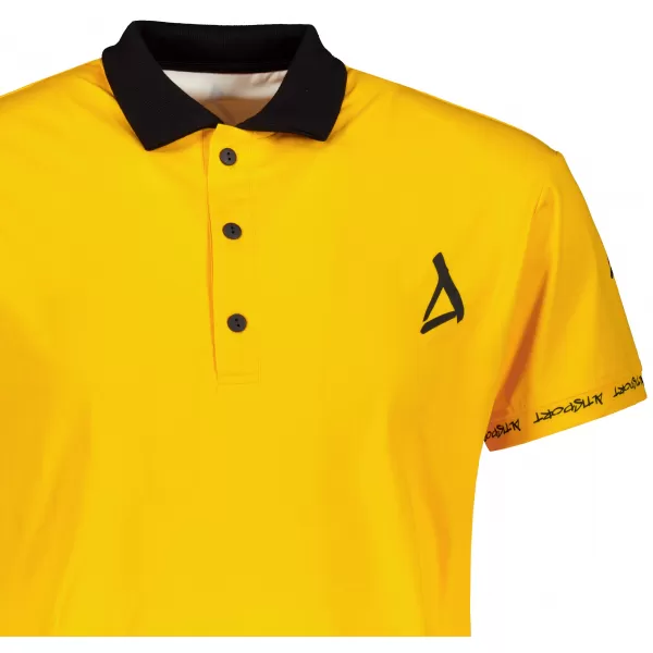  Tricou funcțional pentru bărbați cu guler premium ALTISPORT VOJ/ALM000TR05 PORTOCALE 