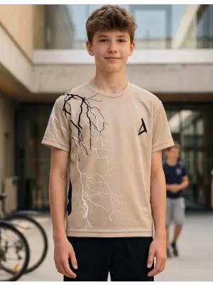 Tricou funcțional premium pentru copii ALTISPORT VOJ/ALK004TR01 MARO