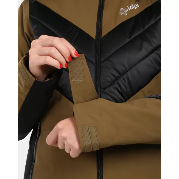  Jachetă de schi pentru femei KILPI LIN-W WL0110KI KAKI 