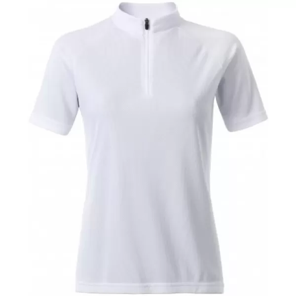  Tricou de ciclism pentru femei ALTISPORT NoPrint NP/ALW115NJ ALB 