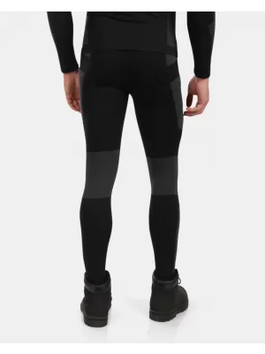 Pantaloni termici pentru bărbați KILPI NIEL-M WM0507KI NEGRU
