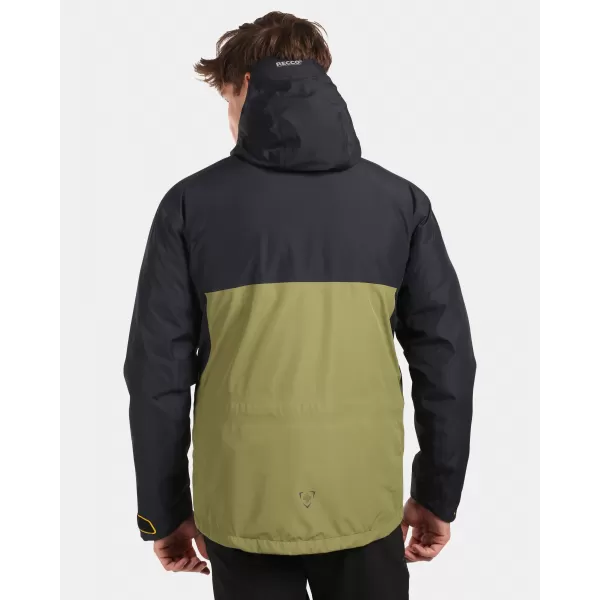  Jachetă hardshell pentru bărbați KILPI METRIX-M WM0136KI VERDE 