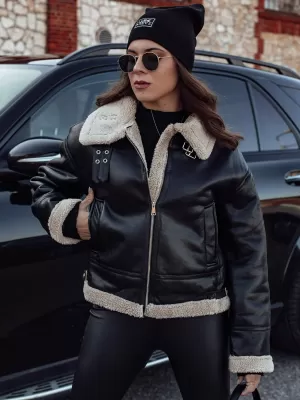 Geacă pentru doamne DSTREET SHEREB NEGRU