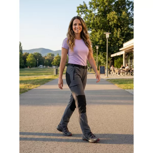  Pantaloni de dama ALTISPORT NoPrint NP/ALW5021NJ CARBON/NEGRU 