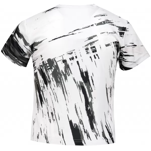  Tricou funcțional premium pentru copii ALTISPORT VOJ/ALK010TR01 ALB/NEGRU 