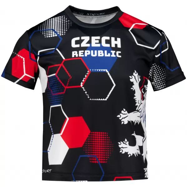  Tricou funcțional premium pentru copii ALTISPORT VOJ/ALK036TR01 NEGRU 