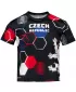 Tricou funcțional premium pentru copii ALTISPORT VOJ/ALK036TR01 NEGRU