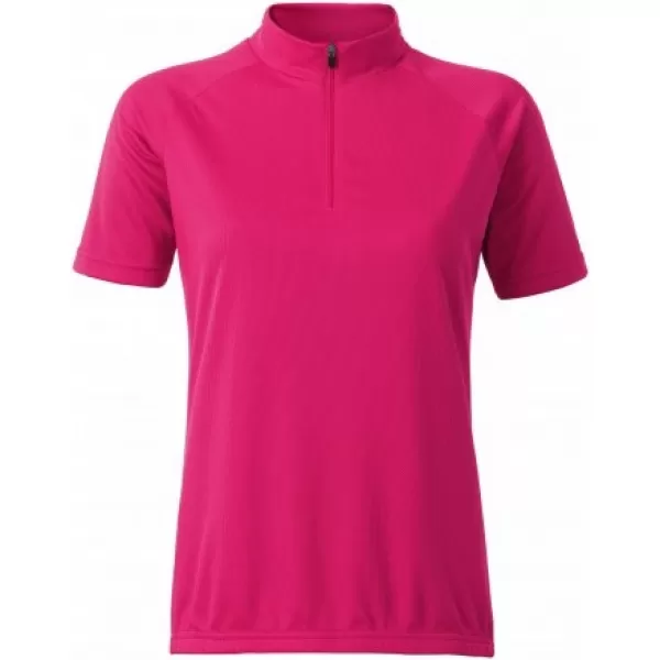  Tricou de ciclism pentru femei ALTISPORT NoPrint NP/ALW115NJ ROZ APRINS 
