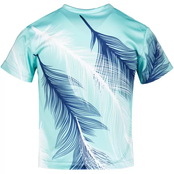  Tricou funcțional premium pentru copii ALTISPORT VOJ/ALK001TR01 ALBASTRU CA GHEATA 