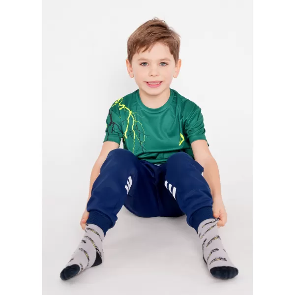  Tricou funcțional premium pentru copii ALTISPORT VOJ/ALK004TR01 VERDE STICLA 