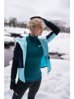 Tricou termic de damă NORDBLANC FLOATY NBBLD7975 VERDE
