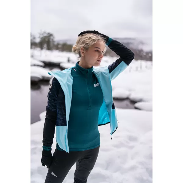  Tricou termic de damă NORDBLANC FLOATY NBBLD7975 VERDE 