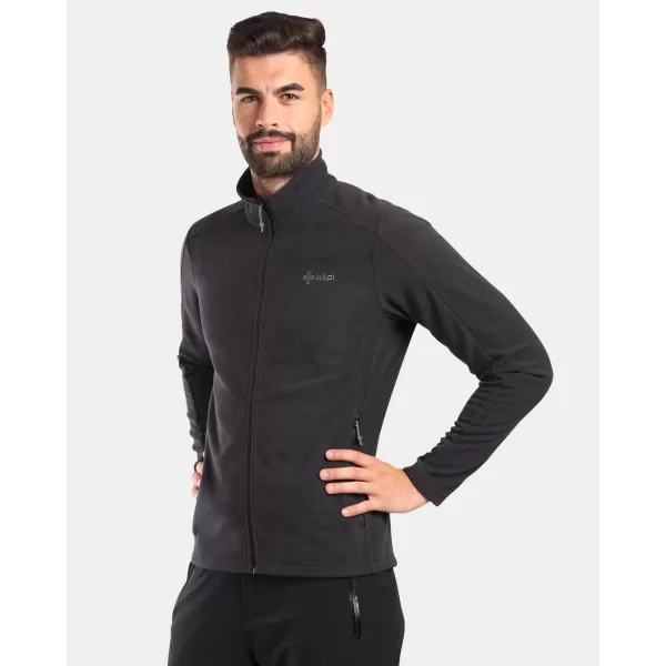  Hanorac pentru bărbați din fleece KILPI GLAMER-M WM0211KI NEGRU 