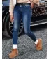 Doamne DSTREET JEANLIFE UY2195 ALBASTRU