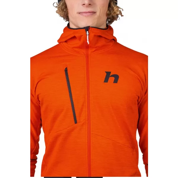  Hanorac pentru bărbați HANNAH NIRO HOODY PORTOCALE PICANT MEL 