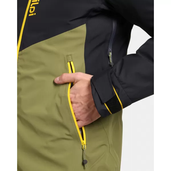  Jachetă hardshell pentru bărbați KILPI METRIX-M WM0136KI VERDE 