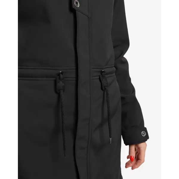  Palton softshell pentru femei KILPI LASIKA-W WL0136KI NEGRU 