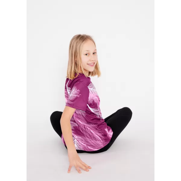  Tricou funcțional premium pentru copii ALTISPORT VOJ/ALK001TR01 FUCSIE 