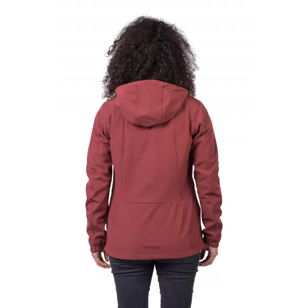  Jachetă softshell pentru femei HANNAH BRIA RUGINIU ARS 