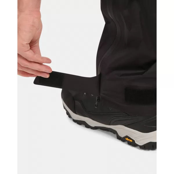  Pantaloni de exterior impermeabili pentru bărbați KILPI ALPIN-M WM0403KI NEGRU 
