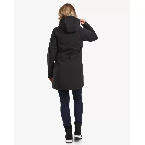  Palton softshell pentru femei KILPI LASIKA-W WL0136KI NEGRU 