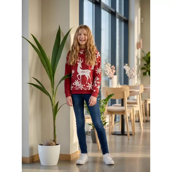  Hanorac funcțional premium pentru copii ALTISPORT VOJ/ALKVN5MI01 ROŞU 
