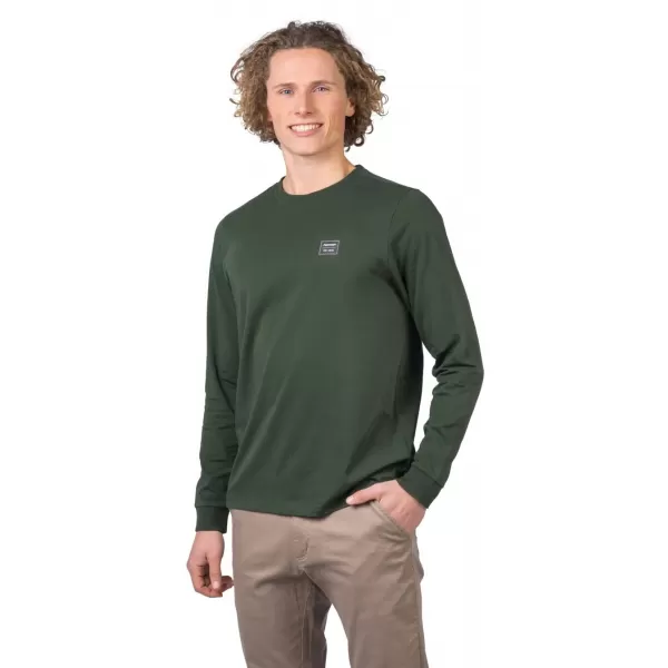  Tricou pentru bărbați cu mâneci lungi HANNAH KIRK II VERDE KOMBU 
