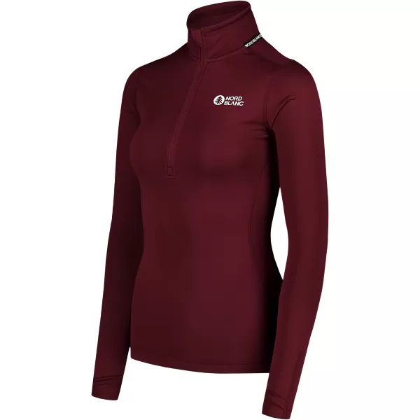  Tricou termic de damă NORDBLANC FLOATY NBBLD7975 BURGUNDIA 