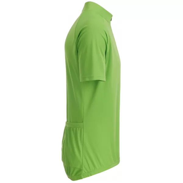  Tricou de ciclism pentru bărbați ALTISPORT NoPrint NP/ALM215NJ VERDE LIME 