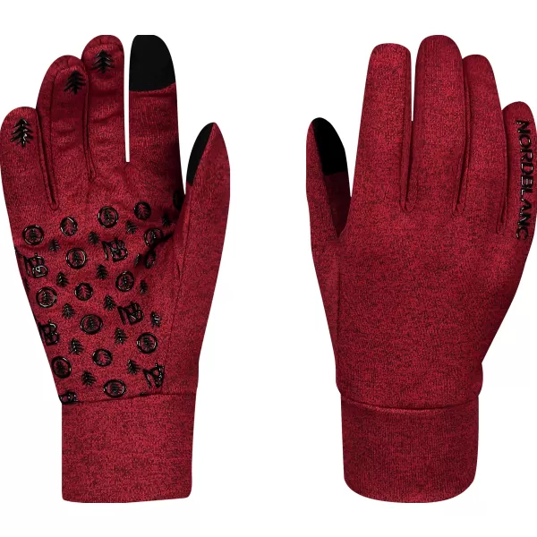 Mănuși Powerfleece NORDBLANC CONTROLLER NBWG7855 BURGUNDIA 