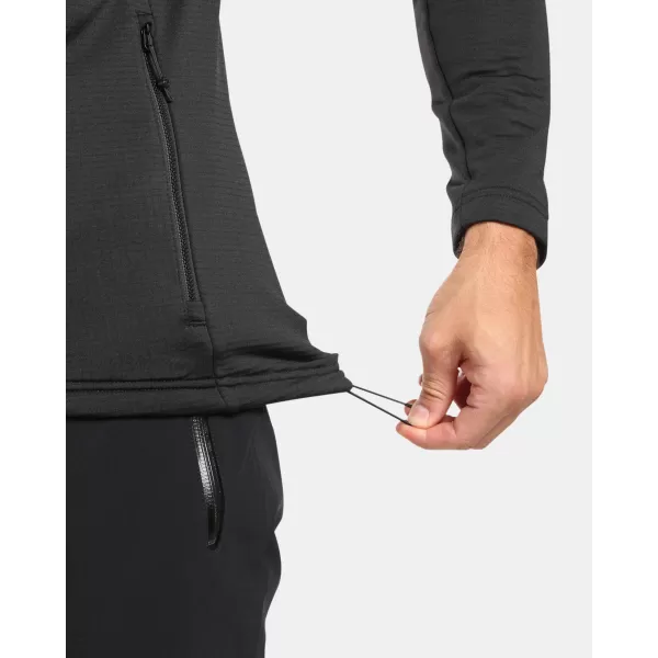  Hanorac elastic pentru bărbați KILPI ERIN-M WM0208KI NEGRU 