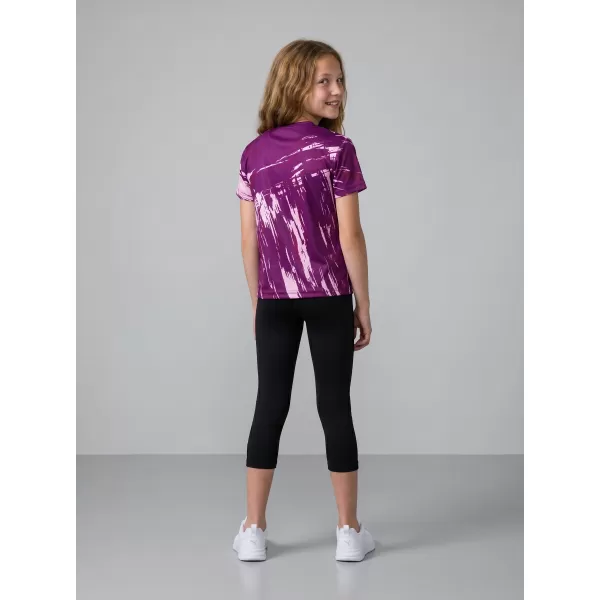  Tricou funcțional premium pentru copii ALTISPORT VOJ/ALK010TR01 VIOLET 